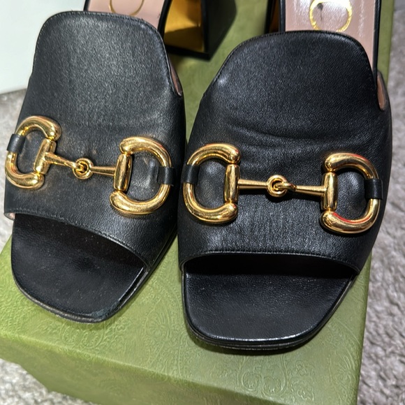 Gucci Horsebit Mules - Picture 3 of 4